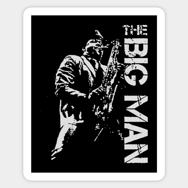 Clarence Clemons big man Sticker by tanjung karang